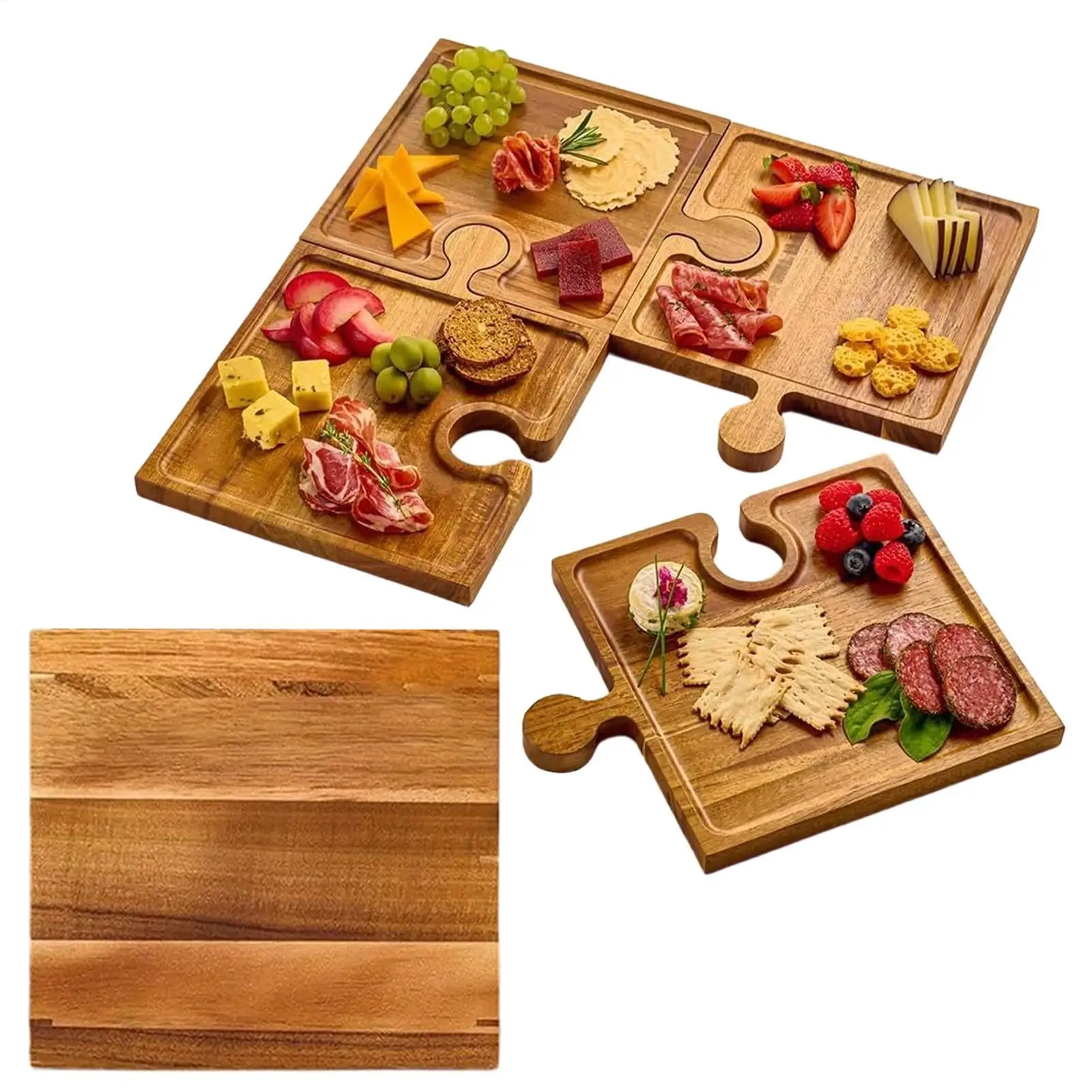 Food Platter Snacks - Деревянная доска для закусок и деликатесов,