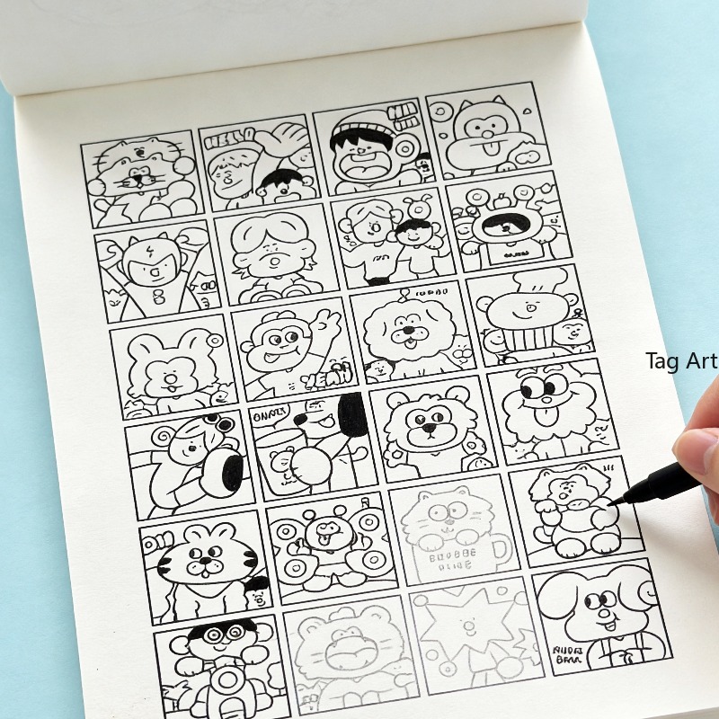 Книга-раскраска для снятия тре – обзор и цена Food And Snacks Coloring Book Bold And Easy