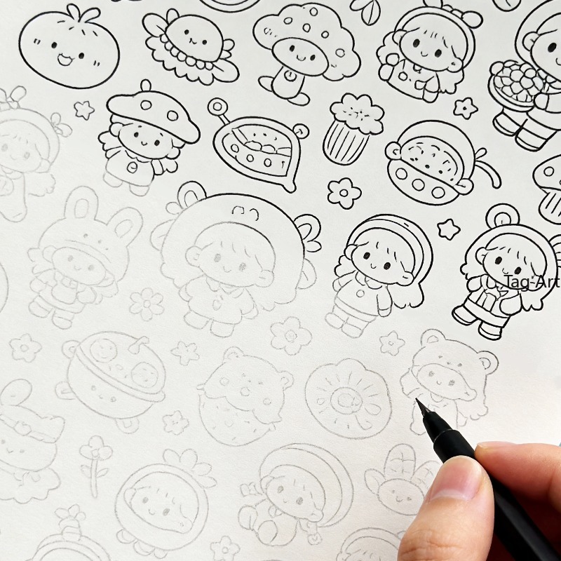 Книга-раскраска для снятия тре – обзор и цена Food And Snacks Coloring Book Bold And Easy