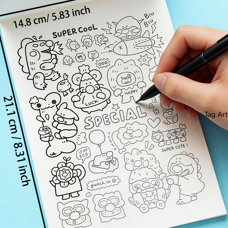 Книга-раскраска для снятия тре – обзор и цена Food And Snacks Coloring Book Bold And Easy