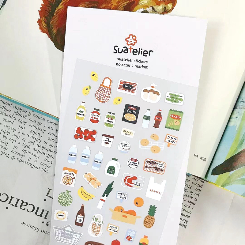 Suatelier №1126 Наклейка «Рыно – обзор и цена Junk Food Snacks