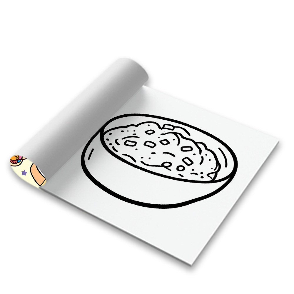 Книга-раскраска для снятия стр – обзор и цена Food And Snacks Coloring Book Bold And Easy
